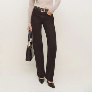 Reformation Val 90s Mid Rise Straight Leg Jeans Size 24